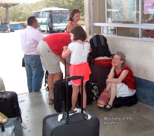 Border crossing Nicaragua - Costa Rica