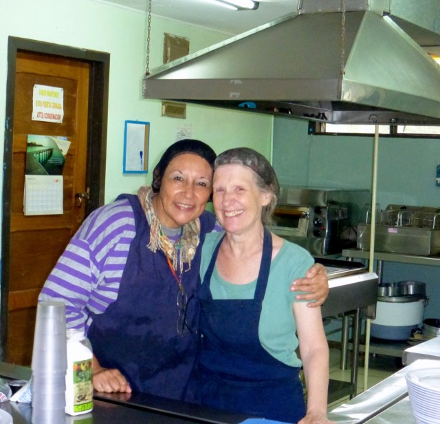 Jody with her boss, Magaly